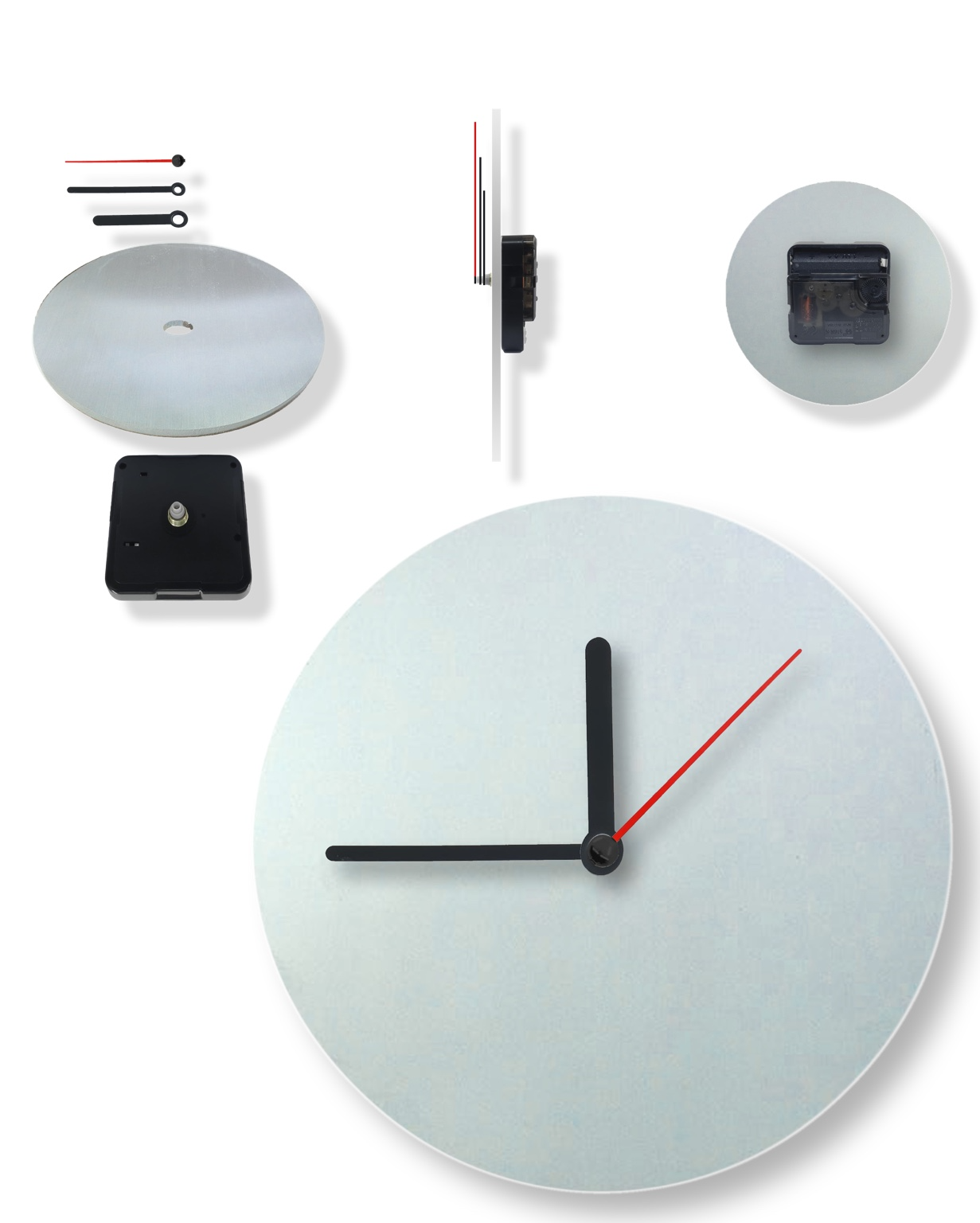 C-2604 Plane analog clock design.